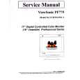 VIEWSONIC PF775 Service Manual