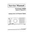 VIEWSONIC VPRJ21357 Service Manual